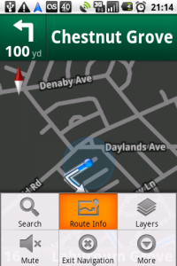 Nav09 - Menu-Route Info