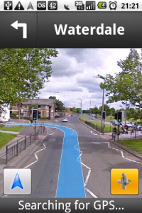 Nav18 - Directions List - StreetView button