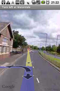 Nav19 - Directions List - StreetView stepthru
